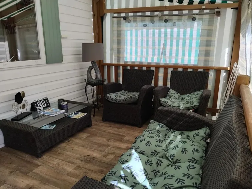 Mobile home for 4 people 15 min from the beach - Image 1