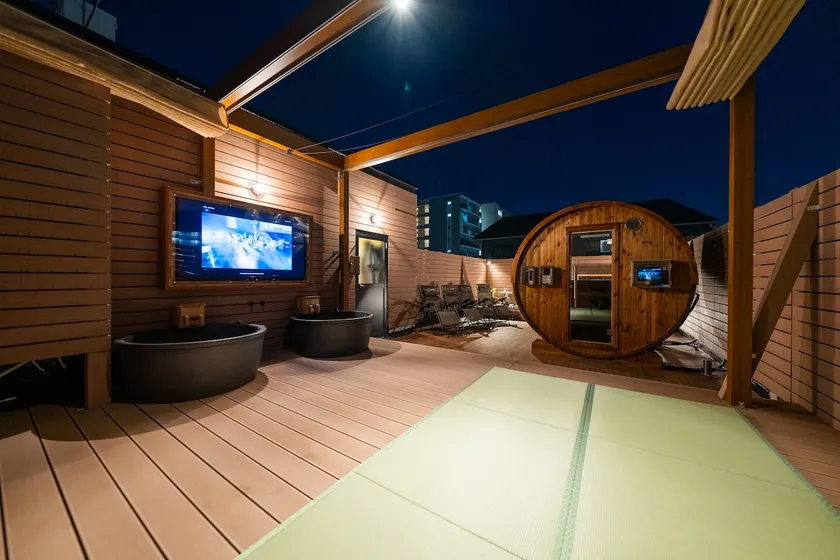 (An) Sauna, private rental accommodation near USJ, Expo venue/free parking/6 bedrooms/14 bedding/4 bathrooms - Image 1