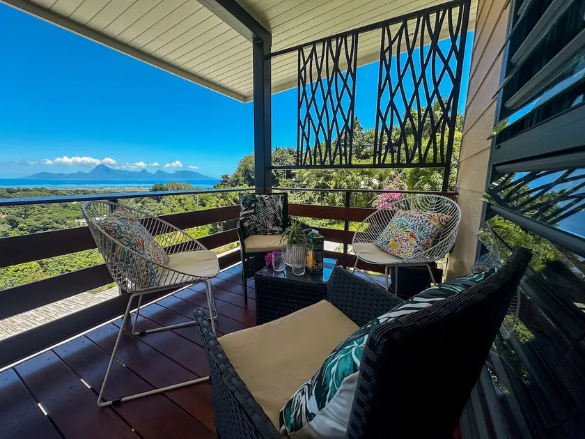 Sunset on Moorea - 7 min to the airport - new house - Image 1