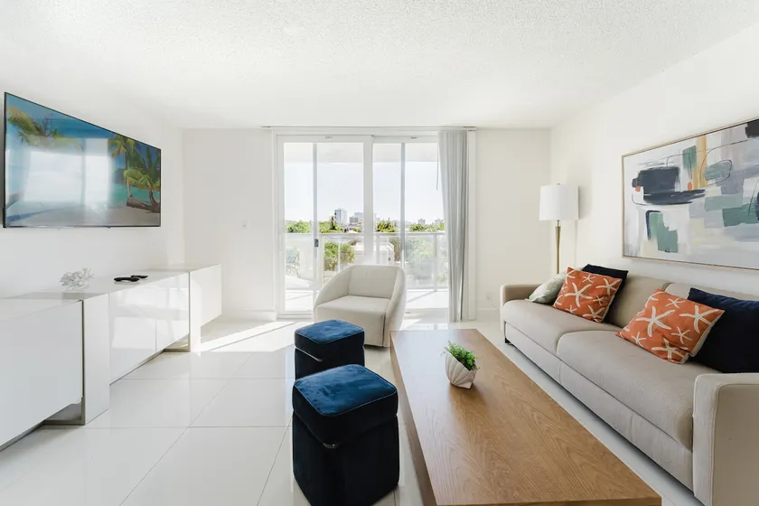 Steps to Beach • Modern 2BR w/ Balcony & Pool - Image 1
