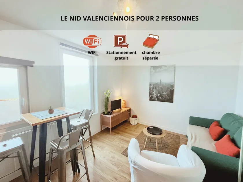 The Valenciennes nest 28 m² 2 people - Image 1