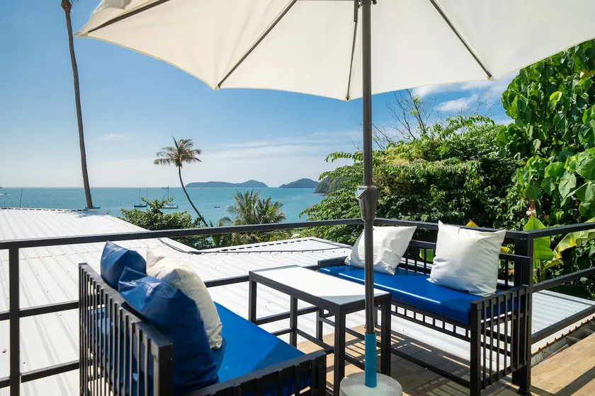 Comfortable sea view 2 bedrooms 2 bathrooms 1 living room standard single house suite 70 sqm (1 minute to the beach) Building C - Image 1
