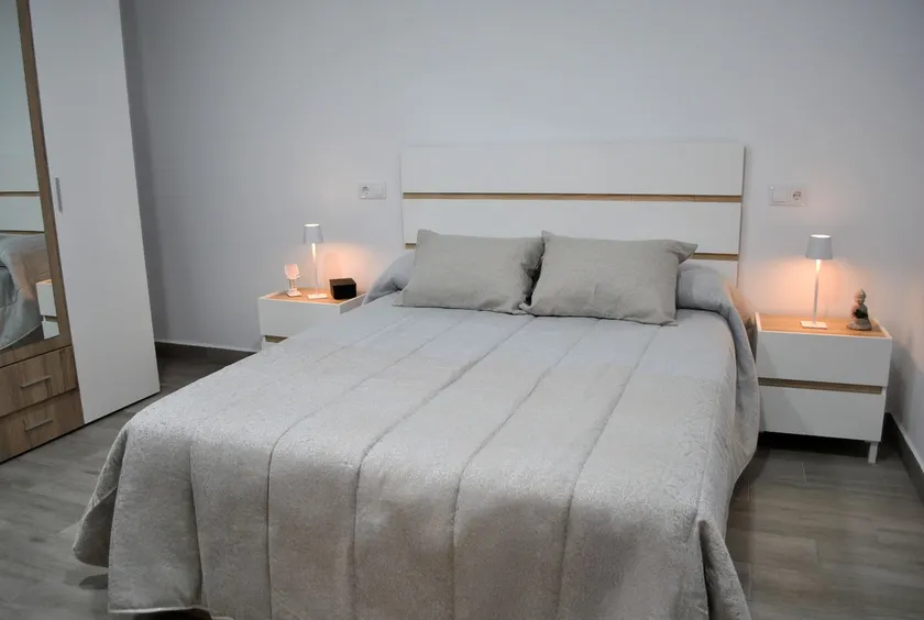 Noble Hidalgo, apartment with a double bed and a sofa. - Image 1