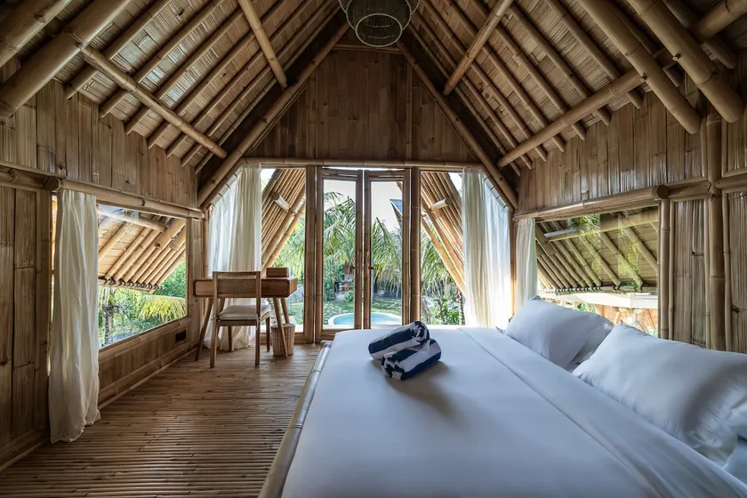 One Bed Triangle Bamboo House near Sanur - Image 1