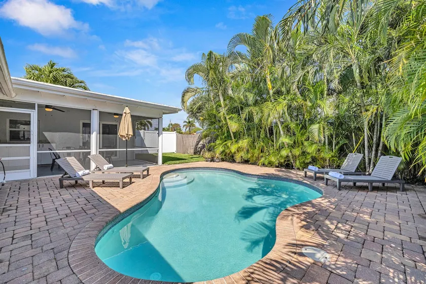 Wonderful Tropical Pool House In Delray Near Ocean - Image 1