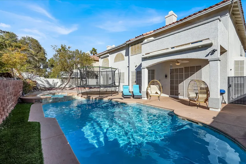 Luxe 5BR Home w/ Pool, BBQ, EV Charger Near Strip! - Image 1