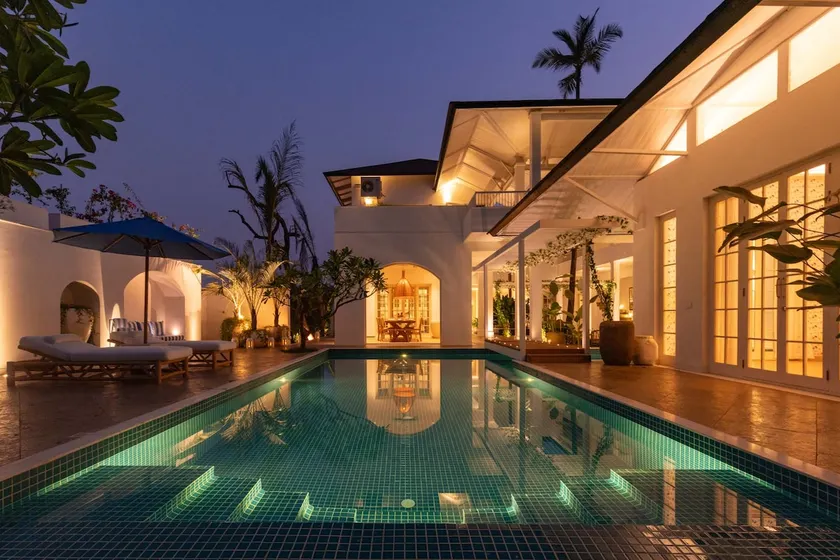 5BR|Luxe Pool+Bathtub|StayVista| Villa Selene @Goa - Image 1