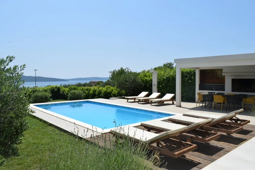 Villa Nikol**** pool, sea view and BBQ. - Image 1