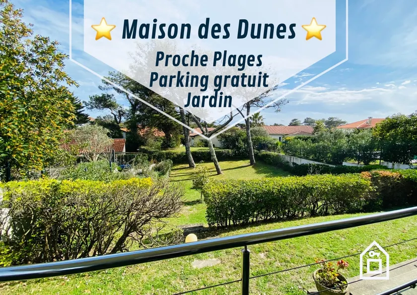 Maison des Dunes, T2, proche plage et forêt - Image 1