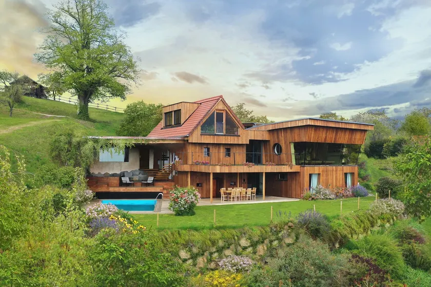 Schmolti's Chalet – Wellness über Graz - Image 1