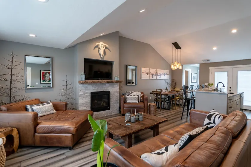 Backyard Oasis: 3BR Home w Firepit, Patio, BBQ - Image 1
