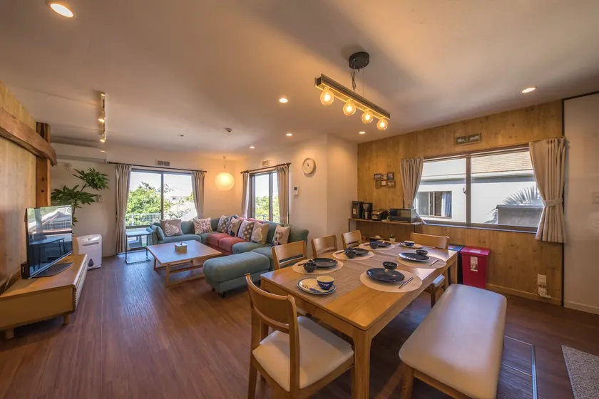 Maru House in Onna Village, Okinawa - Ocean View BBQ Spacious Private 5LDK House - Beach, Large Supermarket 10 Minutes - Image 1