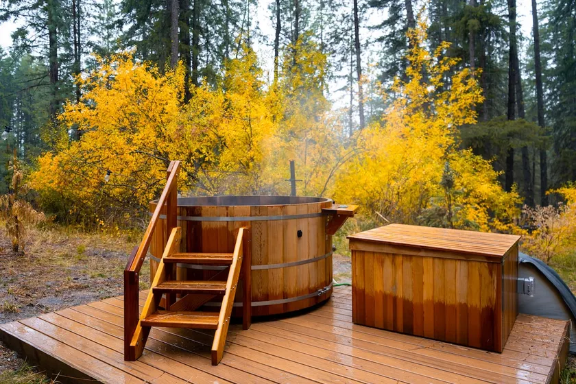 Cozy A-Frame w/ Cedar Hot Tub/ STR 000211 - Image 1