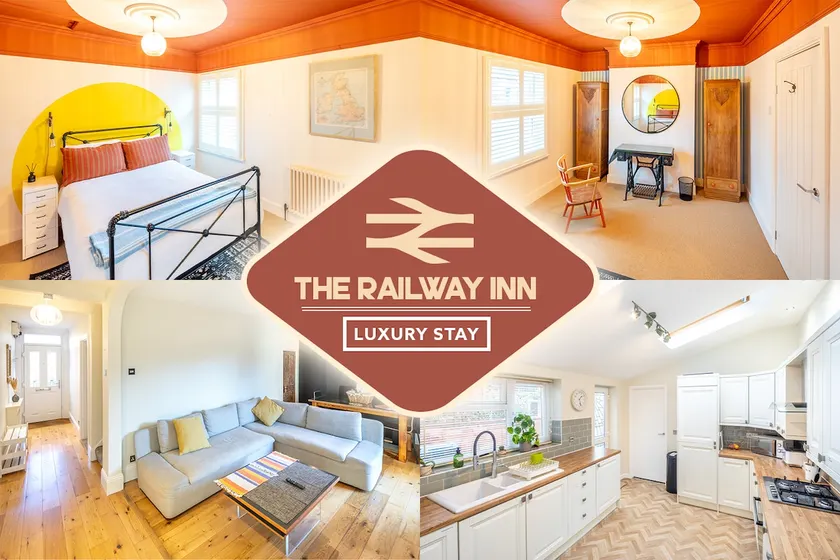 The Railway Inn MK - Victorian 3-Bedroom Home with Sauna, Jacuzzi Bath, FAST WI-FI & Free Parking - Image 1