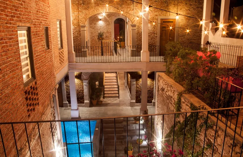 Pool and terrace steps away from Plaza de Armas. - Image 1