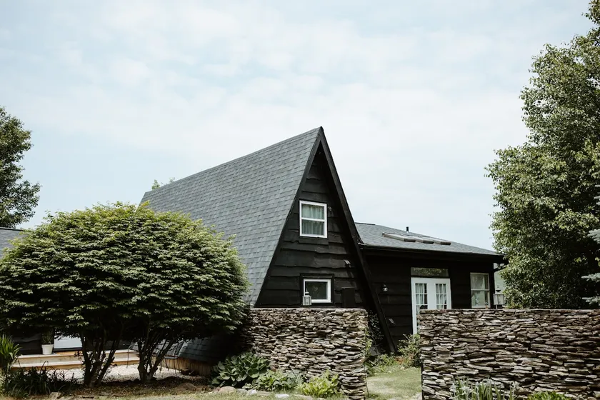 Romantic A-Frame•Epic Mtn View•Surround Shower - Image 1
