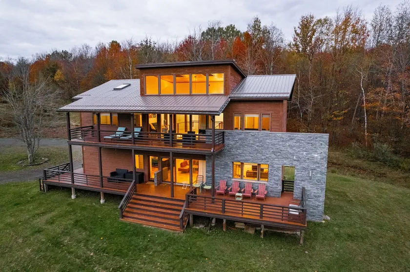Modern Glass Retreat • 20 Acres + Fire Pit - Image 1