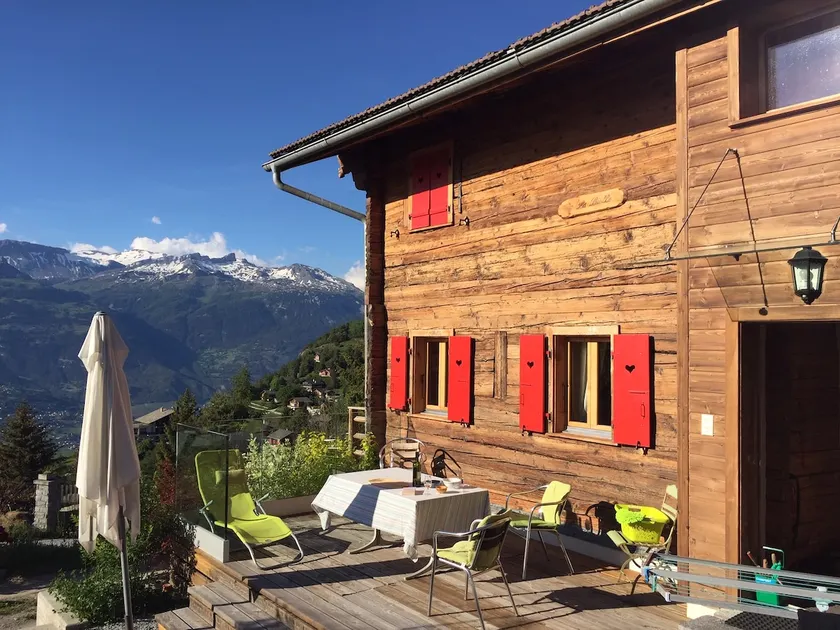 Attic apartment – Chalet in Vercorin - Image 1
