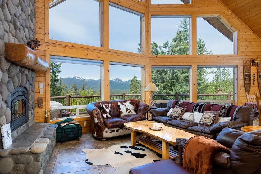 Chalet mit herrlicher Aussicht, einem Whirlpool, einem Grill und einem Kamin. Haustiere willkommen! - Image 1
