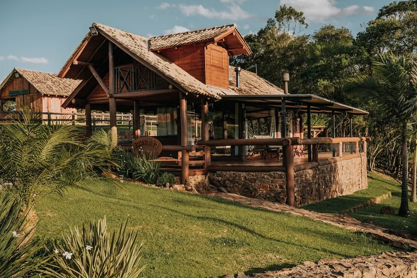 Mountain Chalet with a beautiful sunset - Image 1