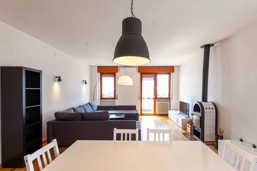 Panoramic penthouse with terraces, Belluno center - Image 1