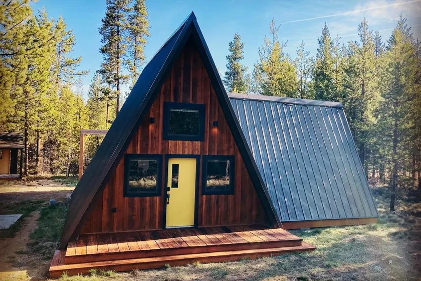 The Shard: Steven’s Rustic A-Frame Cabin - Image 1