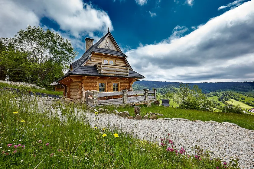 Stylish highlander house with swimming pool Jarogówka Podhale - Image 1