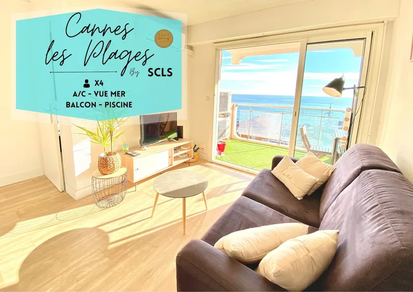 Cannes Les Plages SCLS - Air cond, Parking, Pool - Image 1