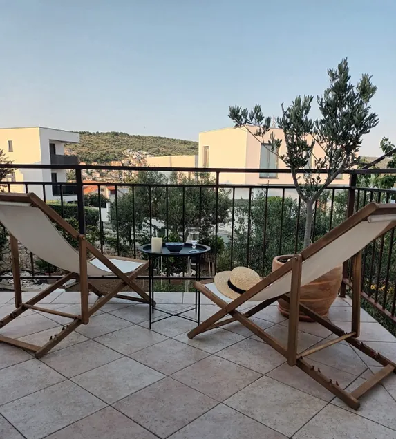 Apartment Katja in Okrug Gornji-1 min to the beach - Image 1