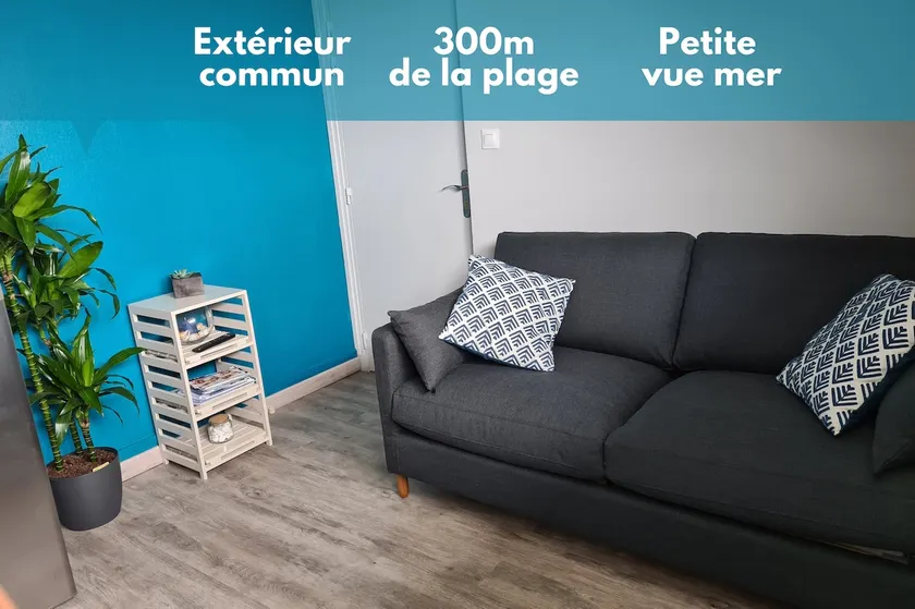 Joli appartement - 4min à pieds de la plage - Image 1