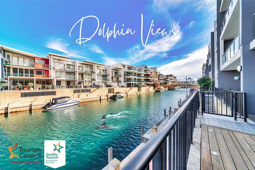 Dolphins At Your Balcony! Waterfront~Dolphin Quay - Image 1