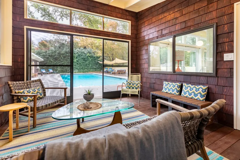 Midcentury Modern Pool House in Five Points - Image 1