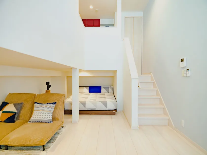 [Room 105] Near Kumamoto Station! Kids are welcome! You can cook and stay freely. TV with video app - Image 1
