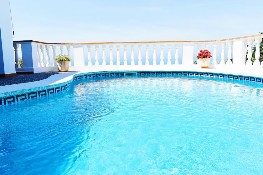 Villa with Ocean View and Private Pool in Son Bou - Image 1