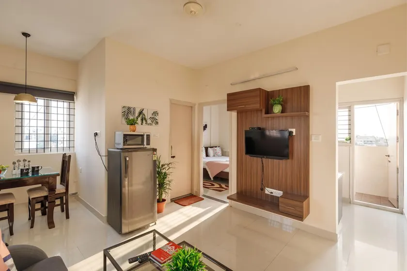 BluO 1BHK HSR Layout - Balcony, Terrace Garden - Image 1