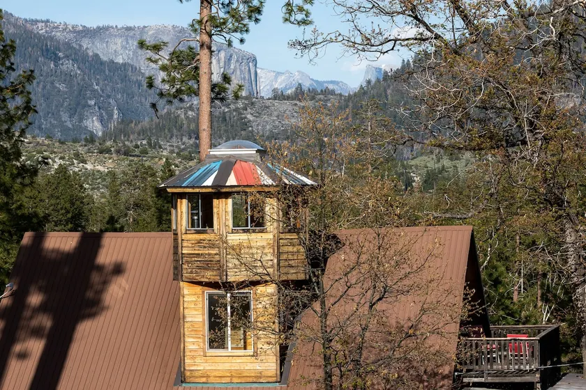Half Dome View - INSIDE Yosemite, VIEWS, LOG CABIN - Image 1