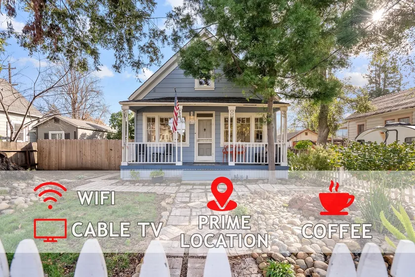 Down Town NAPA HOT TUB Retreat - 3 Bed l 2 bath Center Location around Wineries  - Image 1