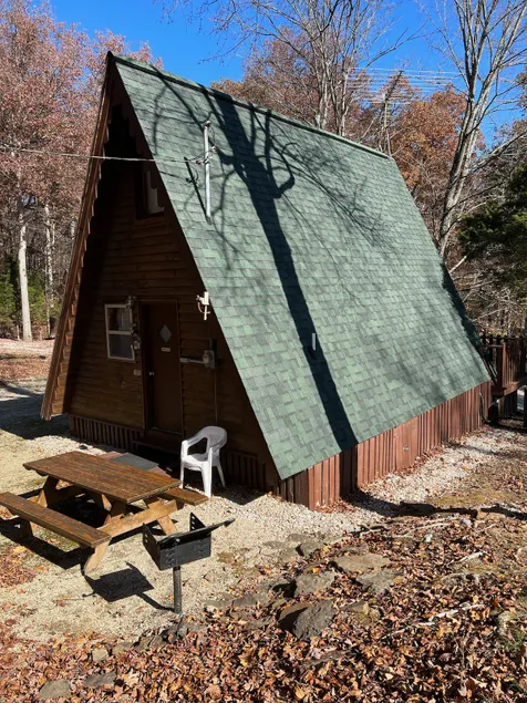 A-Frame Cabin #3 on Patoka Lake in Southern Indiana - Image 1