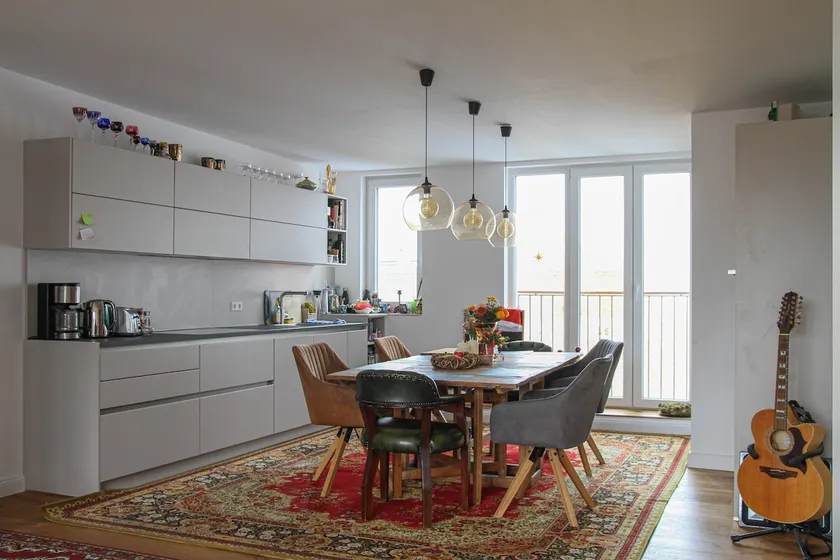 120 sqm2 penthouse/attic apartment + sauna + fireplace - Image 1