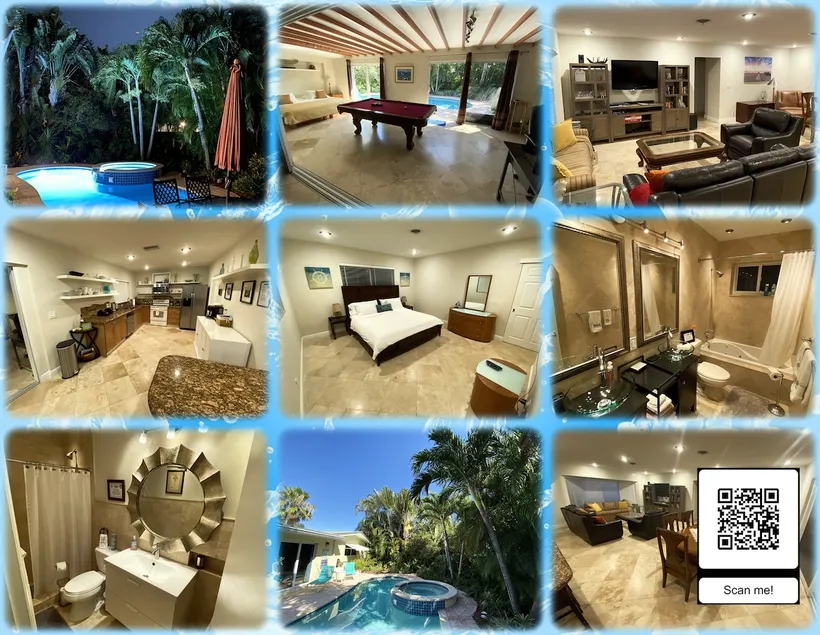 Maison de piscine chauffée Tropical Dream - Image 1