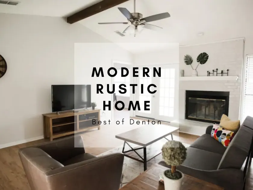 Modern Rustic Home near UNT & Downtown - Image 1