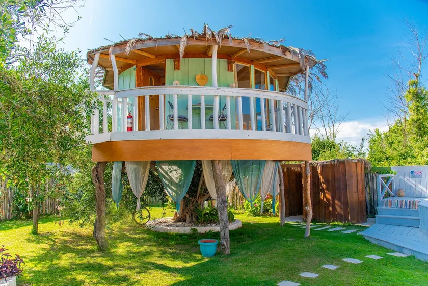 EcoFriendly ”Elmar Tree House” with private pool - Image 1