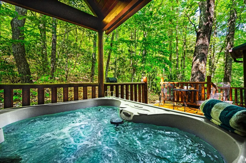 Parkside Cabin with Private Hot Tub - Image 1