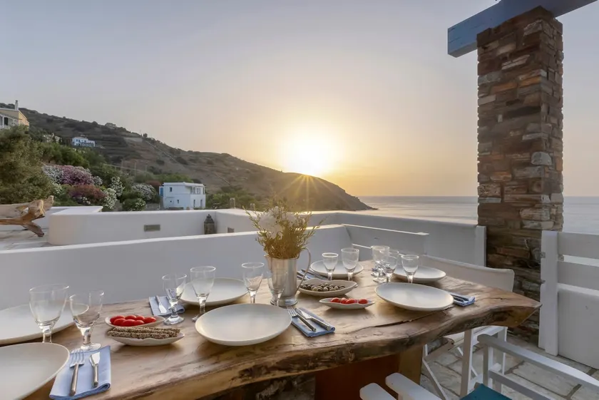 Luxury villa by the beach by Andros Villas Collection - Image 1