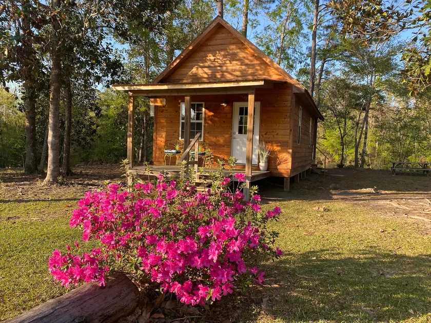 Creekside Cabin with 2 beautiful private sandbars - Image 1
