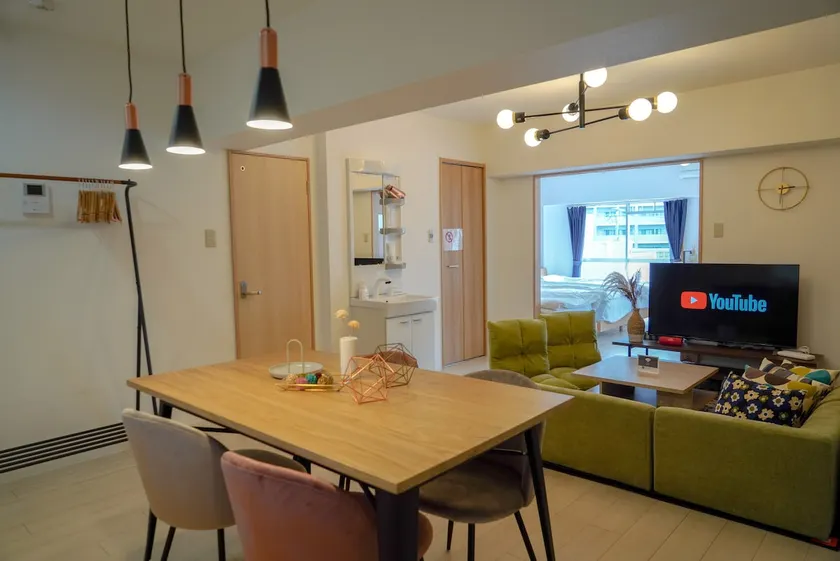 2 minutes from Beppu Station, a base for touring the hot springs | Free parking, family apartment b6 - Image 1