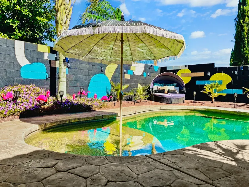 The Blue Cabana - Pool, hot tub, grill & firepit - Image 1