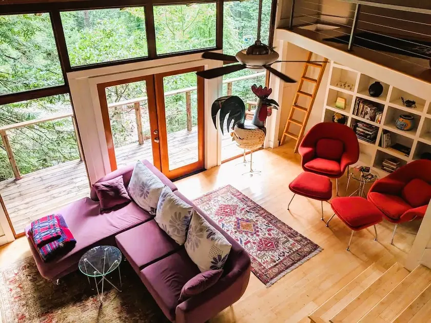 Tranquil Monte Rio Treehouse • 1BR Retreat - Image 1