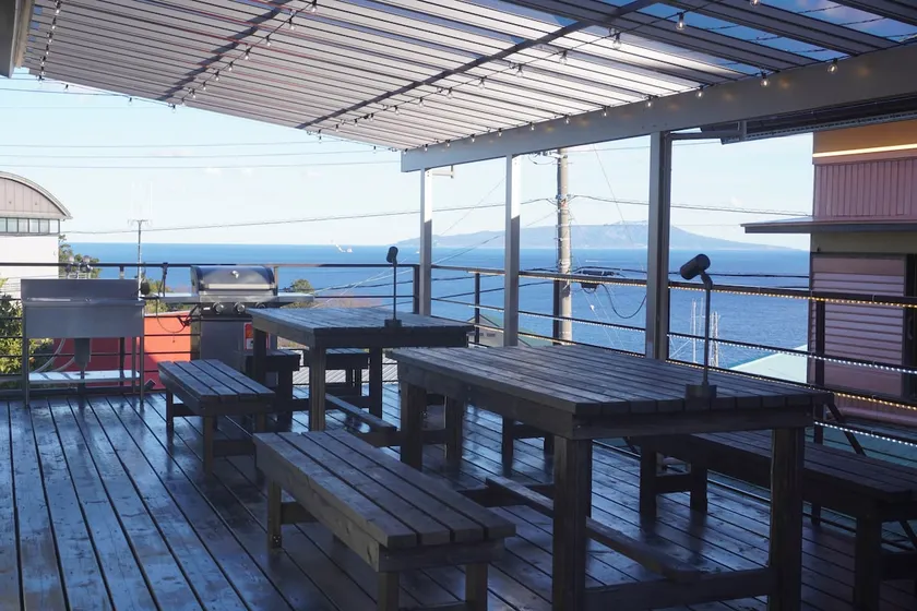 4-minute walk from the station, up to 14 people! Izu Ocean View Rental Villa with BBQ Area,■ All Weather, and Ocean View - Image 1