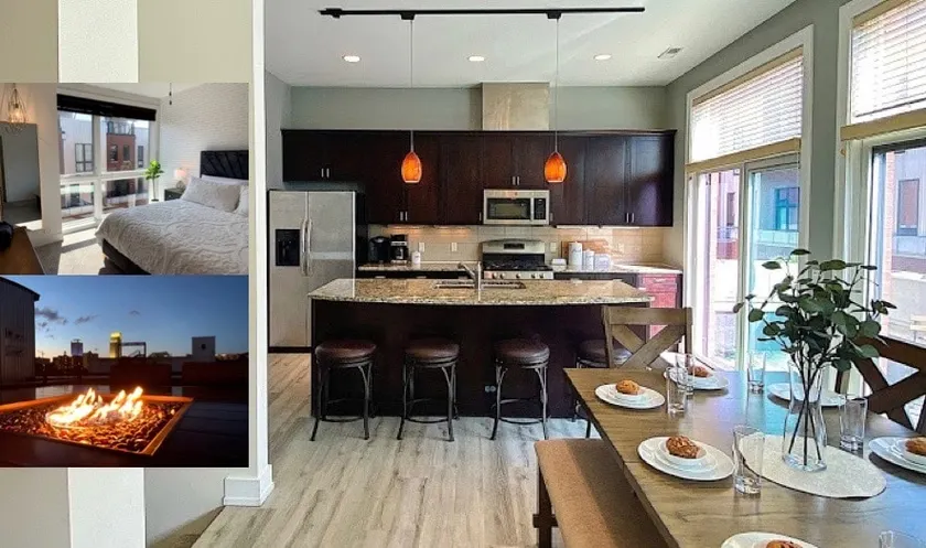 Old Market Townhome w/ 2 King Suites+Garage+View - Image 1